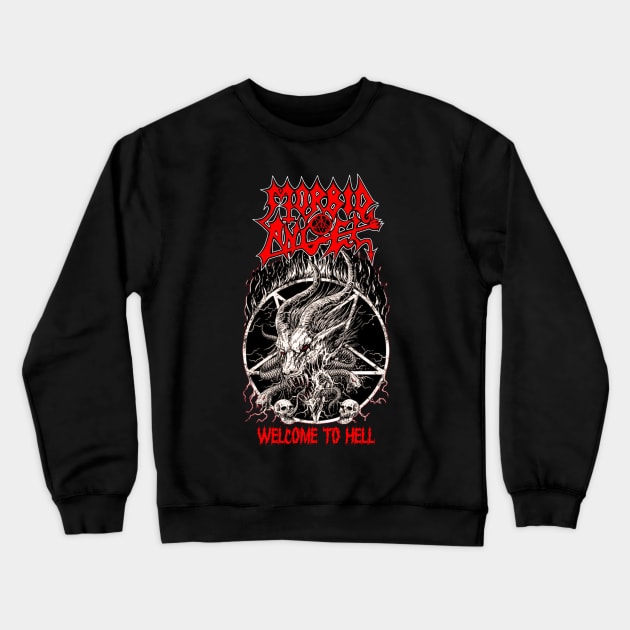 Morbid Angel - Death Metal Crewneck Sweatshirt by InspirationColor